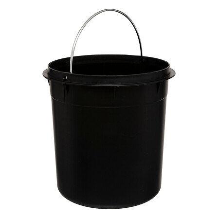 Duo 5L Green Waste Bin With Pedal, Removable Bucket