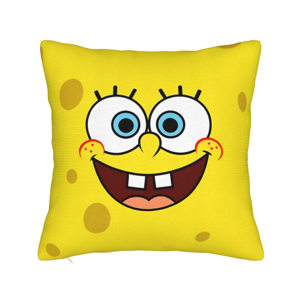 Pillow Cover S-Spongebobeds S-Squarepantsed Sponge Man Vintage Pillow Case For Sofa Home Decor Pillowcases