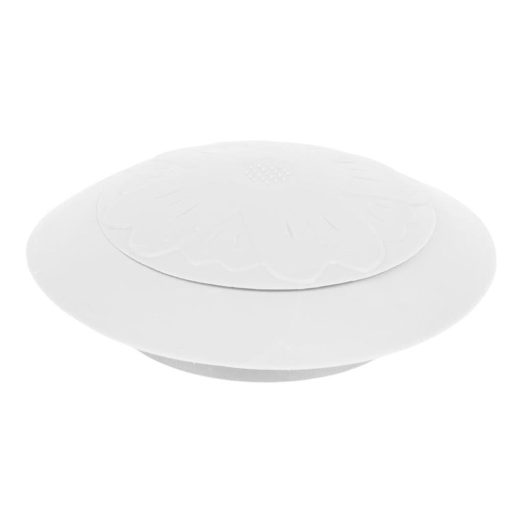 Silicone Sink Plug White Modern 6 Cm