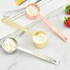 15ml/30ml Measuring Spoon Precise Food Grade Convenient Solid Color Easy To Clean Measurement Lightweight Stainless Steel Measuring Spoon for Home