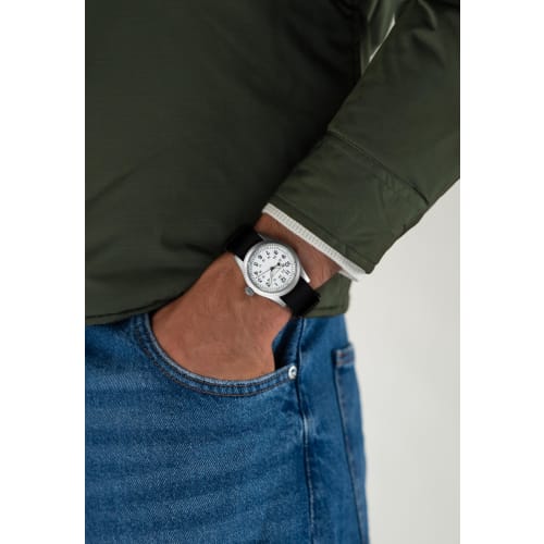 Hamilton Khaki Field Mechanical Hand-Winding Watch H69439910 Unisex [Official Import] with Official Warranty