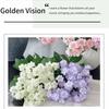 Green Leaves Simulation Flower Multicolor Fake Floral Branch Creative Faux Flower  Home Decoration