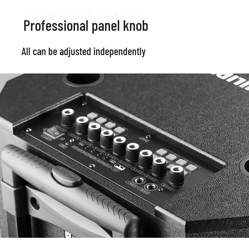 Philips SD170PLUS 15-inch Portable Bluetooth Trolley Speaker with Dual Mics