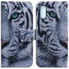 For Sony Xperia 5 V PU Leather Phone Cover Wallet Stand Pattern Printing Phone Case