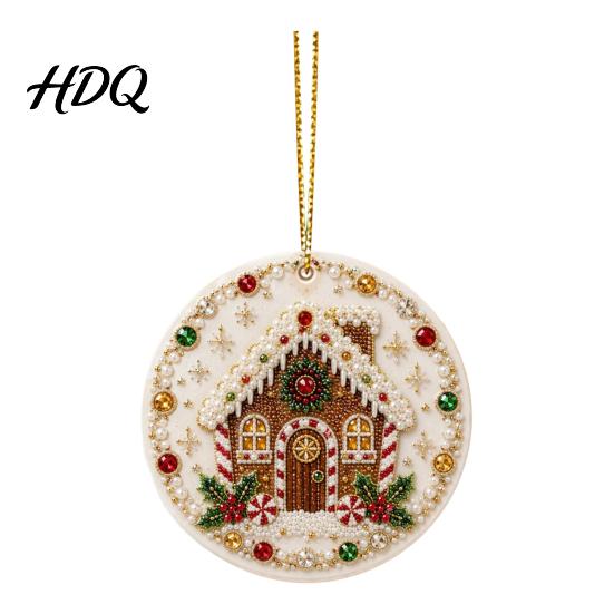 Animal Hanging Pendant Christmas Acrylic Ornament Double Side Printed Special Holiday Ornament Tree Decor Pendant Festive Home Decoration