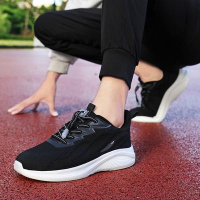 2025 Spring and Autumn Women's Shoes Running Shoes Middle School Students Lightweight Breathable Fly-woven Casual Shoes Couple Shoes Travel Sho