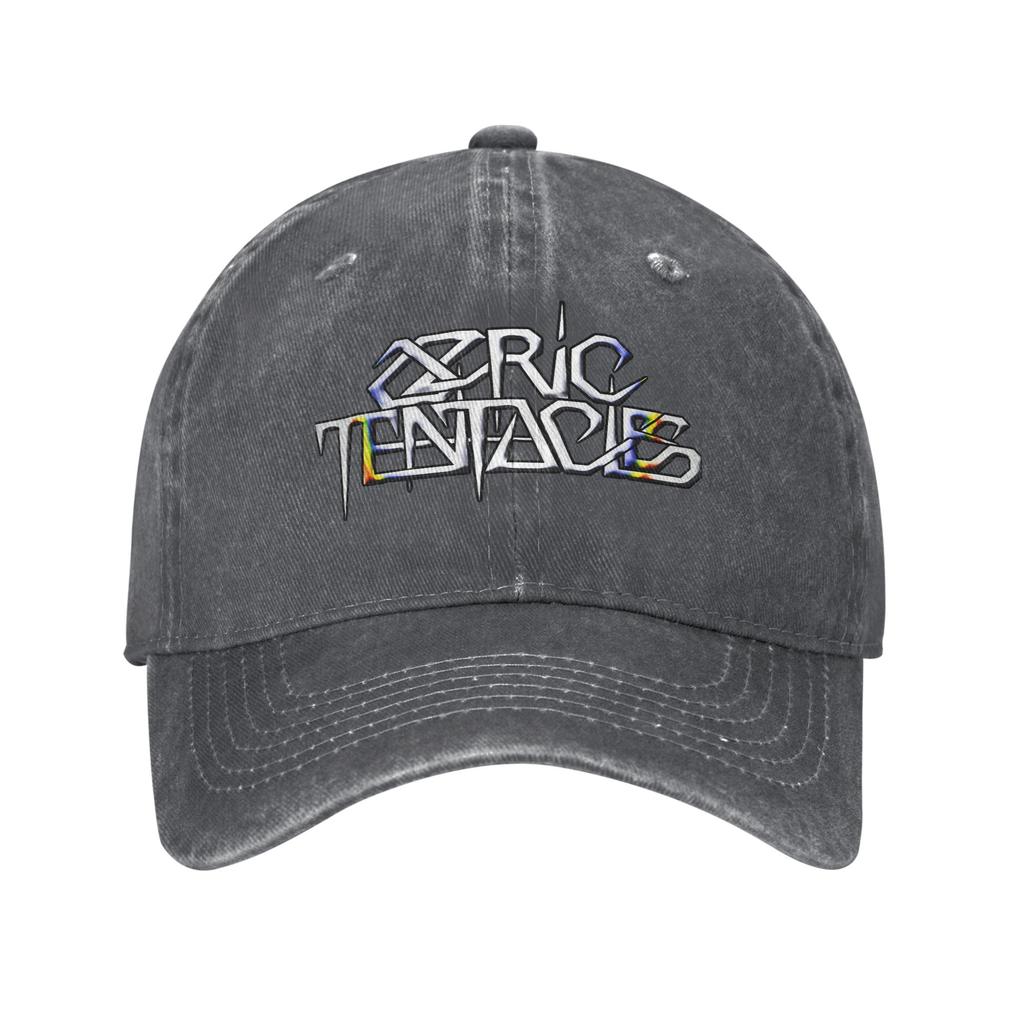 The Ozric Tentacles Rock Band Lazy Style Baseball Cap Uv Protection Travel Denim Baseball Cap