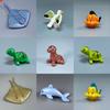 Custom Creation Bricks sea lion Seal dolphin turtle clownfish 15679pb01 16765pb01 Animals Manta Ray Educatinal Constructing Cubes Kids Toysets