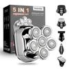 Multifunctional Bald Head Shaver 5 in 1 Electric Razors Head Shavers for Bald