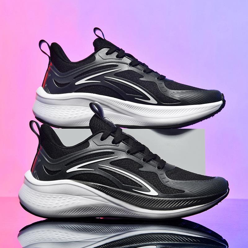 2025 new spring and summer mesh breathable sports shoes men's and women's running shoes fashion casual versatile shoes youth trendy shoes