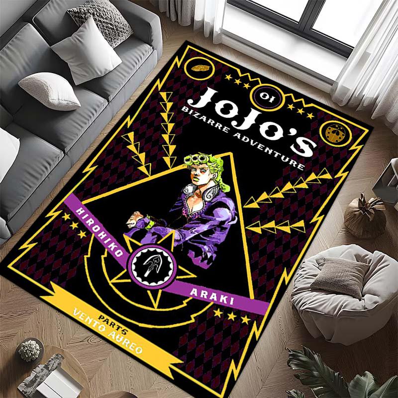 JoJos bizarres Abenteuer: Diamant Unzerbrechliche Teppichbodenmatten Heimdeko Weihnachtsgeschenke Badezimmerteppich Mode