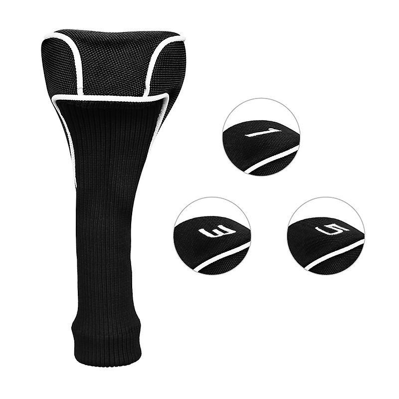1 Set Golfs Clubs Head Covers Set Headcover Drivers Fairway Protective Covers Accessories