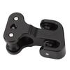 Aluminium Alloy Archery Compound Bow Cable Slide String Splitter Roller Glide (black)