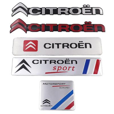 1pcs 3D Car Logo Aluminum Sticker Fender Side Rear Bumper Tail Door Trunk Sticker Emblem Sticker Styling Accessories
