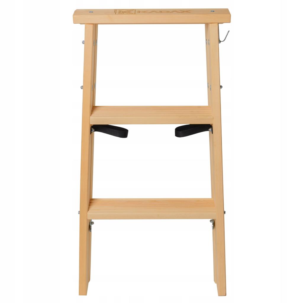 KADAX Malerleiter Holz Klappbar 3-6 Stufen Doppelseitig