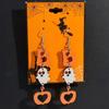 New Halloween Stud Earrings Combination Cartoon Funny Easter Earrings Set