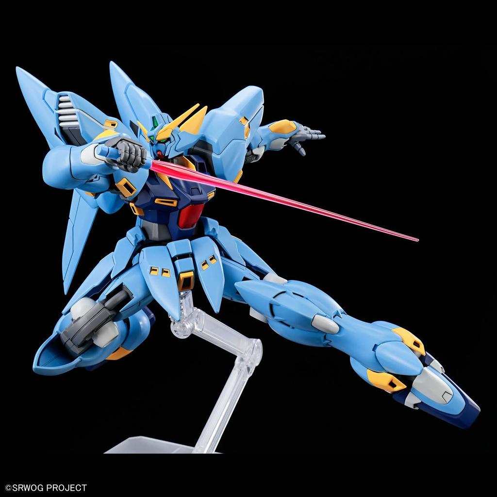 BANDAI SPIRITS HG Super Robot Wars OG Huckebein Plastic Model (PTX-08R) Pre-Colored