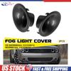 Set of 2 Fog Light Covers Driver & Passenger Side For 2015- Dodge Challenger