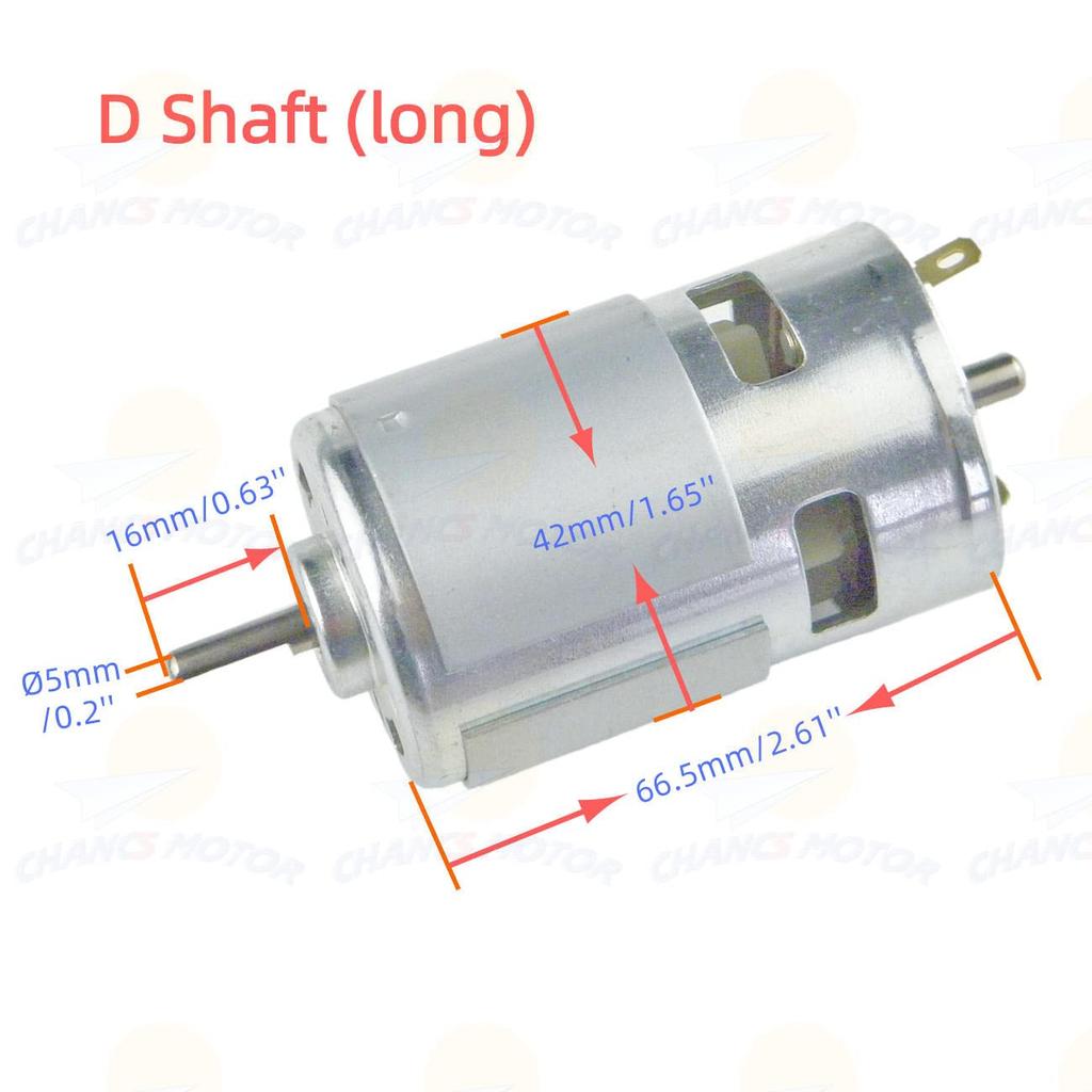 Motor CHANCS de Mare Putere cu Zgomot Redus 775 DC 4500RPM 9000RPM cu Suport de Prindere Bază Fixă pentru Tăiere Lemn 12V/24V