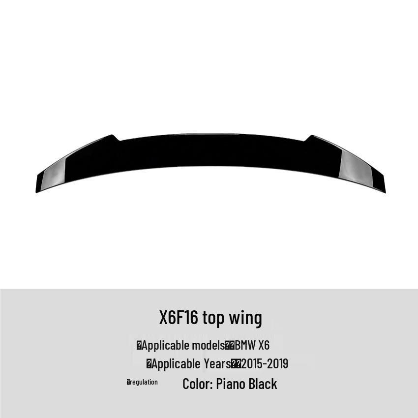 BMW X6 F16 Sport (2015-2019) Front Lip, Wind Knife, Rear Wing, Rear Lip, Louver Modifications