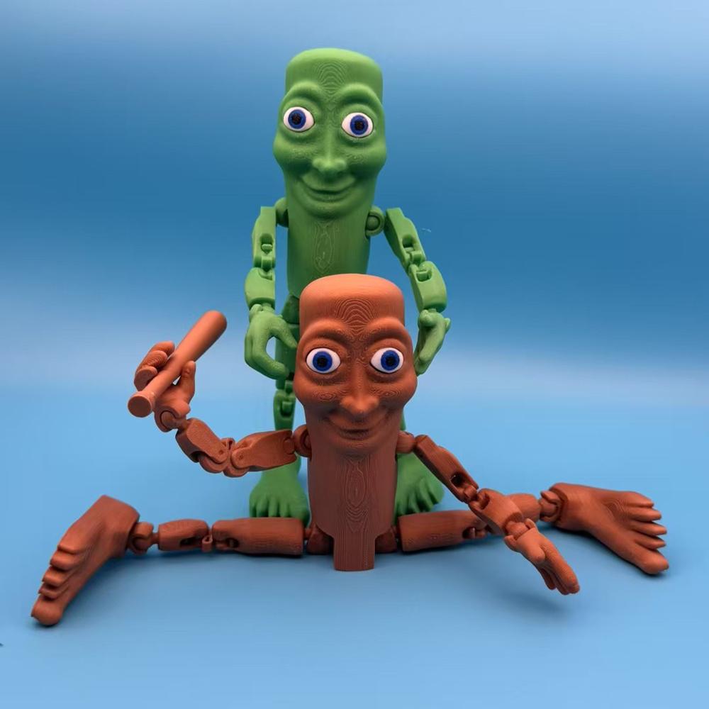 2025 Italian Brainrot Animals Tung Tung Tung Sahur Building Ornament Desk Tralalelo Tralala Toy Decoration Gift Party Favors