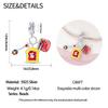Originalcopper Charms Luxury Breakfast Beads Fit Bracelet Diy Women Making Delicate Gift