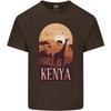 Kenya Safari Souvenir Unisexs Light Cotton Tshirt