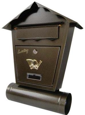 MAILBOX WITH TUBE SD2T GOLD - SKL SD2T 854
