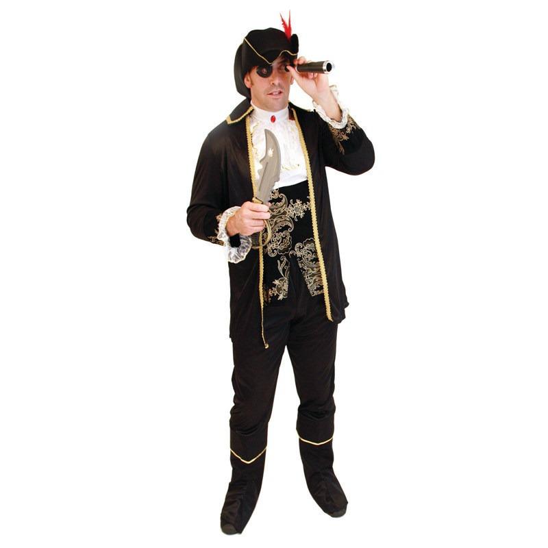 Halloween Costume Hook Pirate Couple Costume Male Adult Captain Jack Costume Prom Party