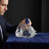 Goose Bird Shape Whiskey Decanter 3D Glass Animal Liquor Bottle