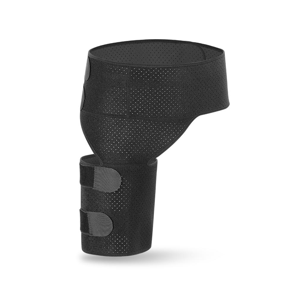 

Black improved elastic band double pressure rubber Non slip perforated breathable waist leg