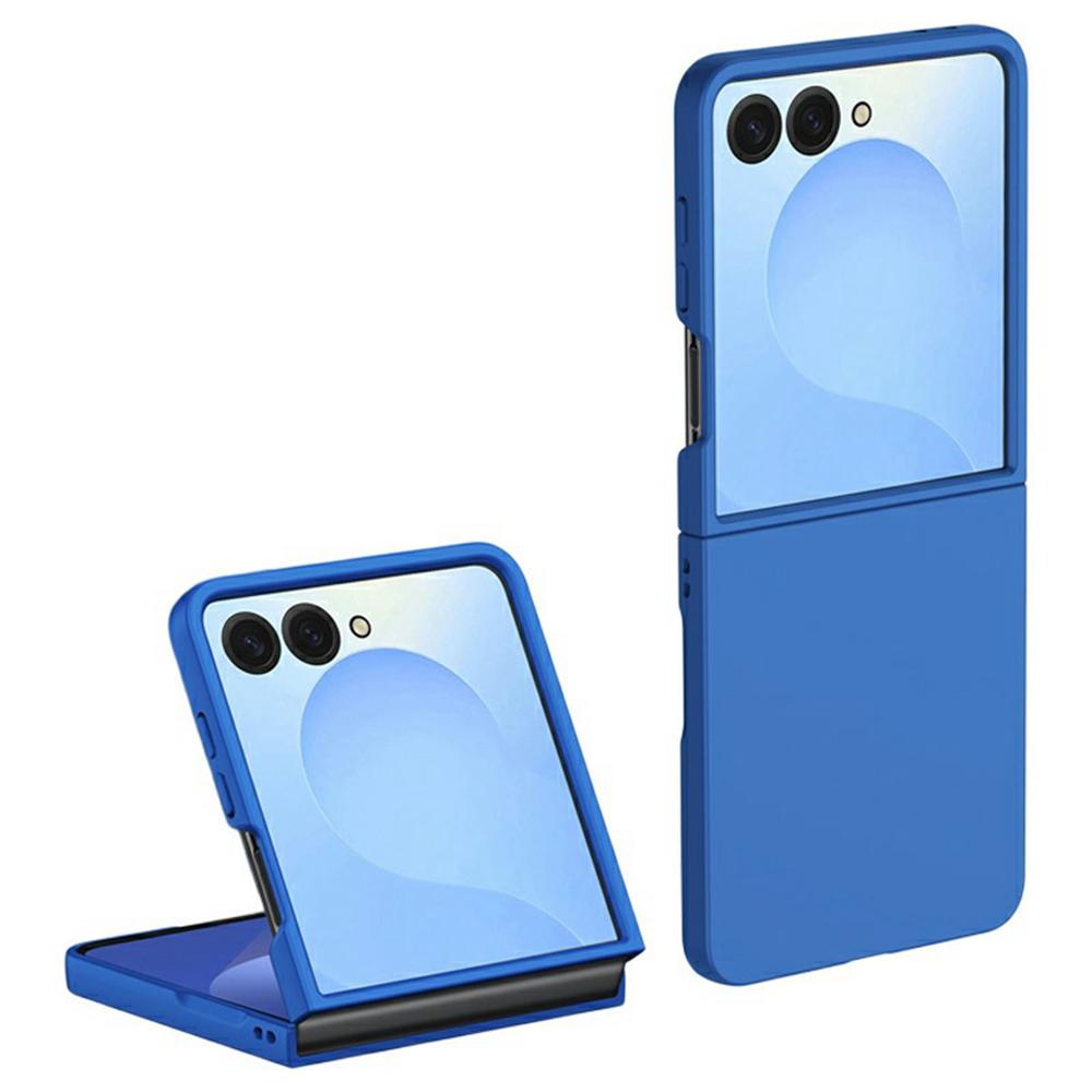 For Samsung Galaxy Z Flip7 5G Case Skin-Touch Texture Hard PC Folding Phone Cover