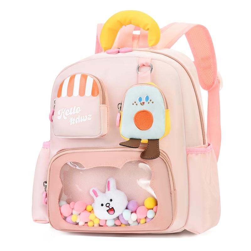 Children's Kindergarten Schoolbag Cartoon Lightweight Backpack For Boys Girls