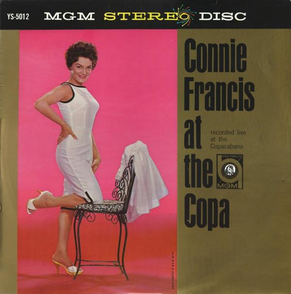 

LP Record CONNIE FRANCIS - At The Copa YS5012 MGM RECORDS 1961 Japan Jazz