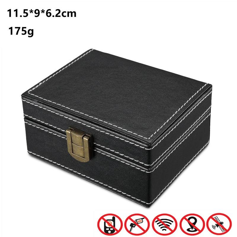 Коробка Фарадея RFID Коробка Захисник Брелока Ключа Блокатор Сигналу для Автомобіля Без Ключа Захист від Крадіжки Коробка Фарадея Захист від Крадіжки Безпека Зберігання Авто Ключа