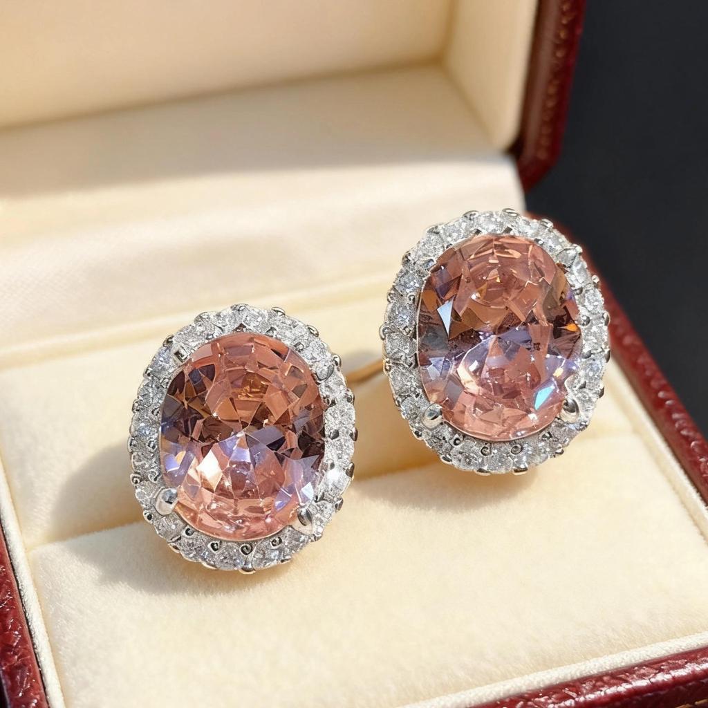 Ocean Blue Oval Jewelry Set: Elegant Three-Piece Necklace, Earrings & Ring for Any Occasion