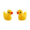 100ks Mini Pryskyřičné Káčátko Doplňky Mikro Ozdoby