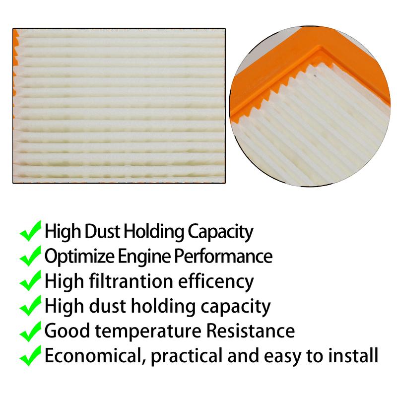 Filtro Aria Motore Anteriore Per Chevrolet Equinox & GMC Terrain 2018 2024 Pannello Flessibile Sostituire 23279657