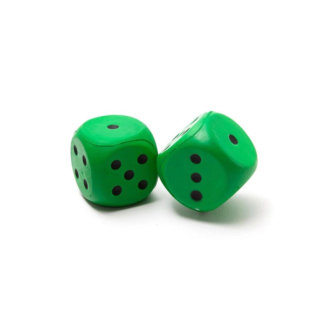 Cheap Big Dice Length 6cm Solid Color Elastic Toys Pressure Relief Anti