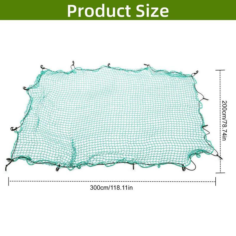 Safety Net For Pickup Heavy Duty Truck Bed Mesh Car Accessories With Elastic Rope For Fishing Beach Trips Traveling Camping