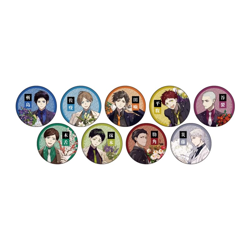 

Gokuto Jihen 05 Celebration Suit ver. [Original Illustration] Can Badge 9-piece BOX