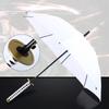 8 Bones Anime Umbrella with Long Handle Windproof Samurai Sword Japanese Ninja-like Sun Rain Straight Beach Umbrella for Gifts
