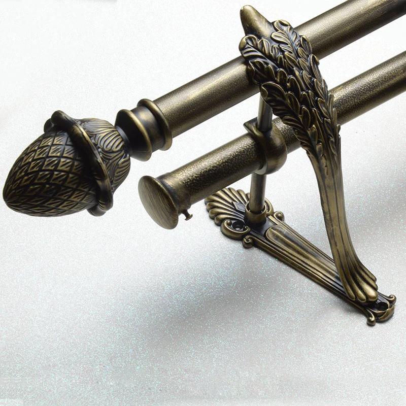 Thicken Aluminum Alloy Curtain Rod Black