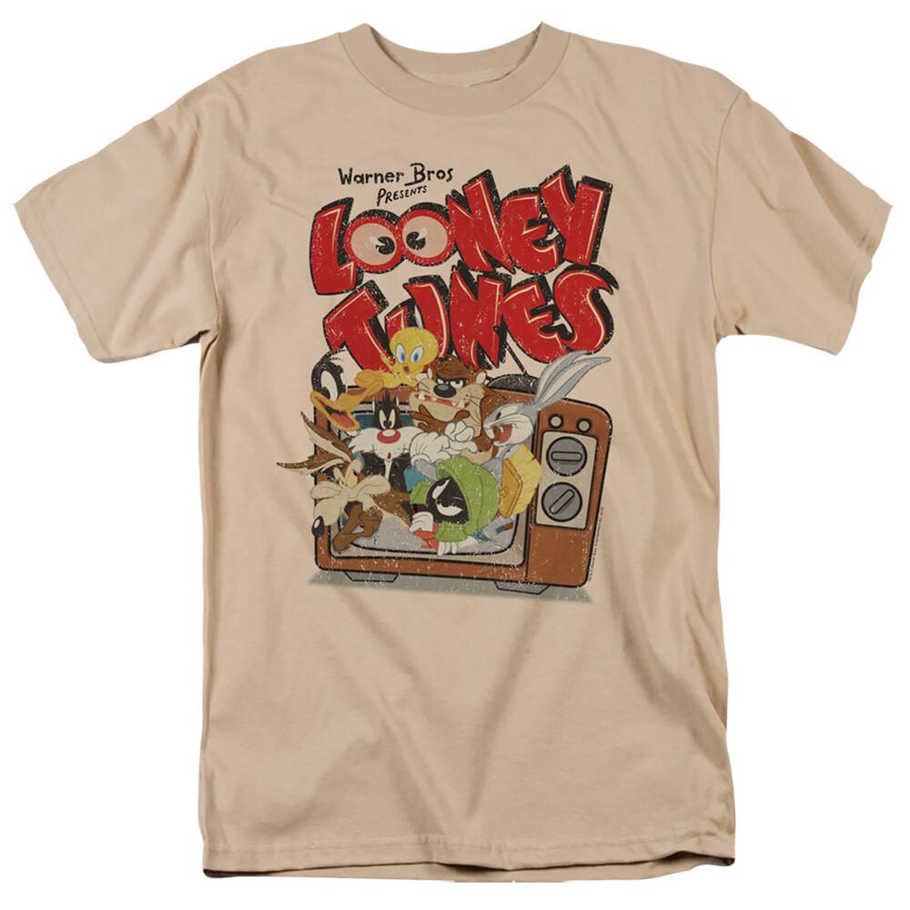Looney Tunes Saturday Mornings Adult T-shirt S