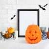 Set of 6 Halloween Decoration Pumpkins Decorative Halloween Pumpkin Lights LED Light Ornament for Indoor Decoration