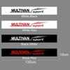 HAT1 Car Exterior Front Window Sticker Windshield Sport Decals for Volkswagen VW Multivan Logo Vinyl Film Waterproof Decor Styling