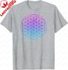 Sacred Geometry Shirt Flower Of Life Tshirt Unisexs And Unisexs 100 Cotton Shortsleeved Shirt Couple Y2k Graphic Tee