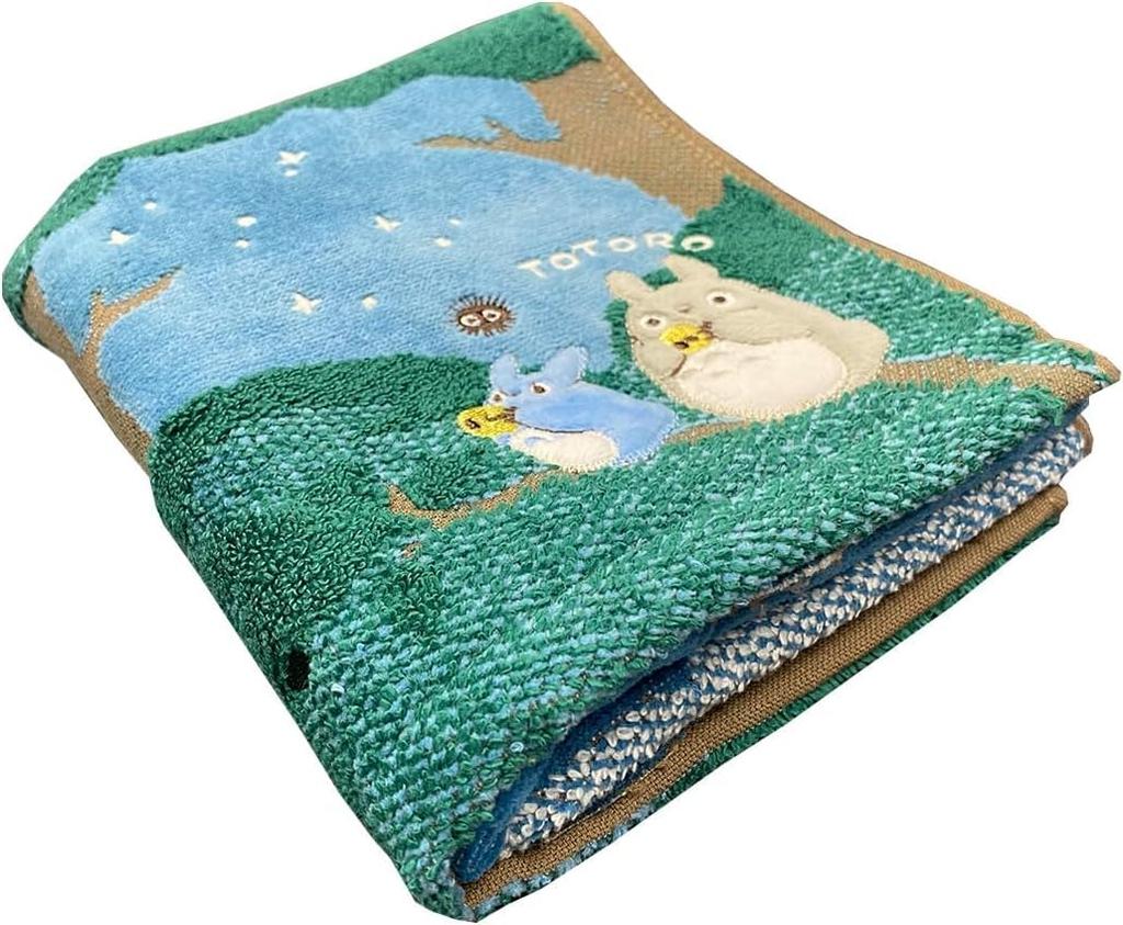 Marushin Ghibli Gesicht Mein Nachbar Charakter Mondnacht Handtuch, Totoro, 100% Baumwolle, Merchandise, Geschenk, Geburtstag, Muttertag, (1005045500)