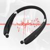 SX 991 Foldable Neck Hanging Type Telescopic Headset Wireless Bluetooth Earphone(Black)