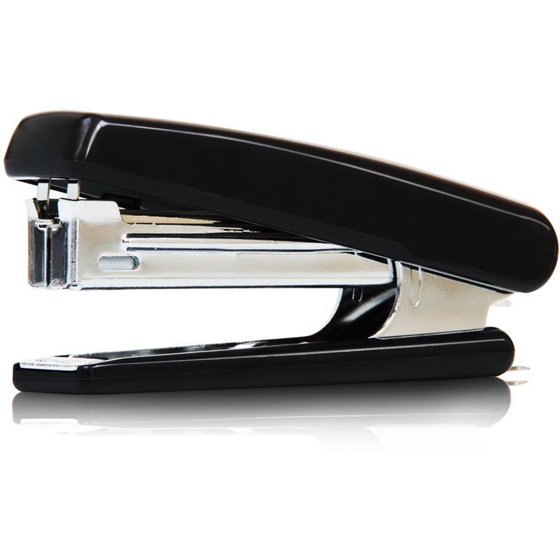 Deli 0221 No. 10 Mini Stapler (Black, 3-Pack)
